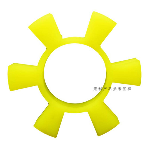 
XMSJ polyurethane hexagonal elastic ring coupling buffer pad T-type plum blossom hexagonal water pump wheel pad rubber elastic block T13568*135*26 polyurethane