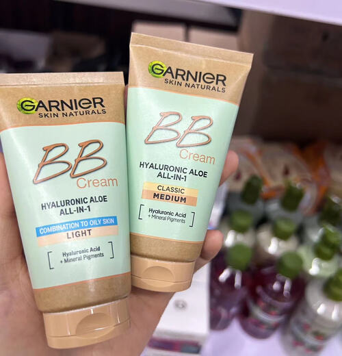 Garnier russian garnier Concealer bb Cremeöl Kontrolle Hohlpore Pore gemischte Leder 50G Licht Farbe natürliche Farbe Licht Farbe 6627 für neutrale Haut geeignet