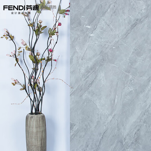 Fendi -Fliesen, Marmorfliesen, Wohnzimmer, Schlafzimmer, Esszimmerbodenfliesen 750*1500 mm Sarenna Grey Fd15786 Sarenna Gray