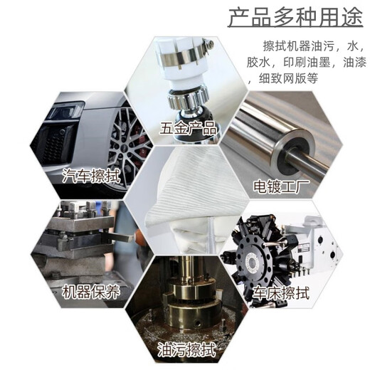 Cast solid machine wiping cloth 2Jin Jin is equal to 0.5 kg white industrial rag cotton cloth thickened oil-absorbing water-absorbing lint-free machine wiping cloth maintenance wiping rag