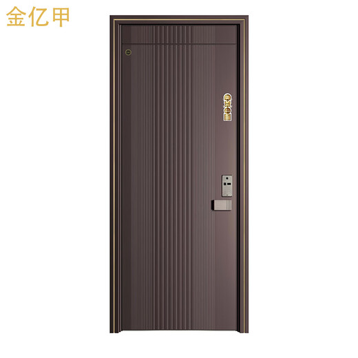 Jinyi Dun Door Industry (G28 Jinsen) Class A finely carved magnesium alloy entrance door embedded smart lock supports private customization G28 Jinsen single door