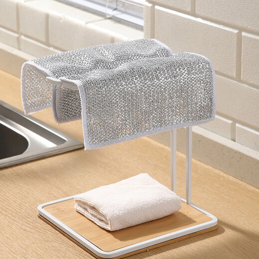 Meliya magic net rag scouring pad dishwashing cloth stove dishwashing pot artifact cleaning cloth instead of steel ball dishwashing towel 6 pieces