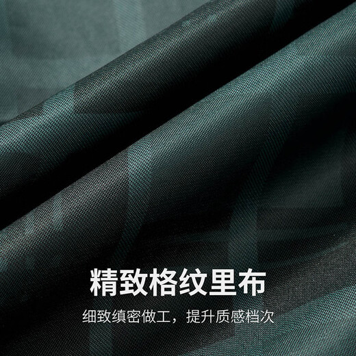 Dances with Wolves Exquisite Lined Lapel Work Jacket Men's High Density Windproof Jacket Versatile Jacket 001 Black 175