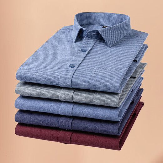 MASTER POLO US Paul official brand autumn cotton long-sleeved shirt men's business casual breathable casual shirt 18-679 39