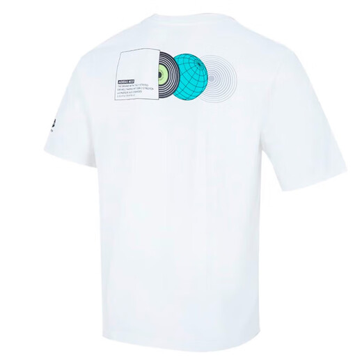 Adidas neo kurzärmelige sommers sommer komfortable atmungsbekleidung modische und vielseitig losen lässige obere halbärmelte t-Shirt HC9717/White Loose L