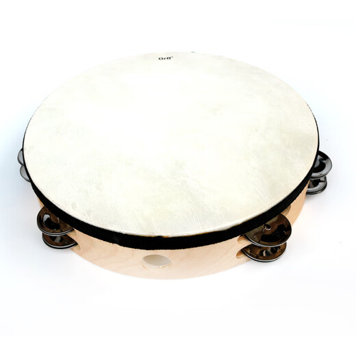 Orff Doble fila de pañuelo de piel de oveja múltiples especificaciones enseñando música pintada de tambor de tambor