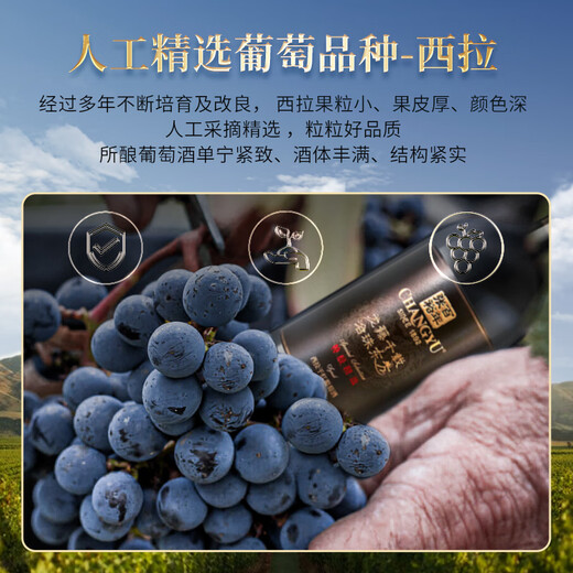 Changyu Special Seleh Syrah Dry Ract Wine 750ml*6 Botellas Box Whole Wine Domestic Vino