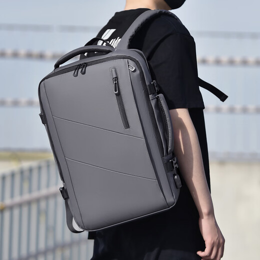 Luwu Dell XPS14 9440 Computer Bag 9640 Backpack 9340 Notebook 13.4/14.5/16.3-inch Dual Airbag Shockproof Travel Backpack Male and Female Student School Bag Galaxy Gray-Backpack Computer Backpack 17-inch Dell XPS17-9720