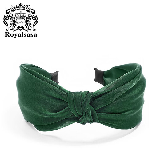 Royal sasa Korean spring and summer oversized bow mesh sweet candy-colored hair accessories headdress girly style headband green GR
