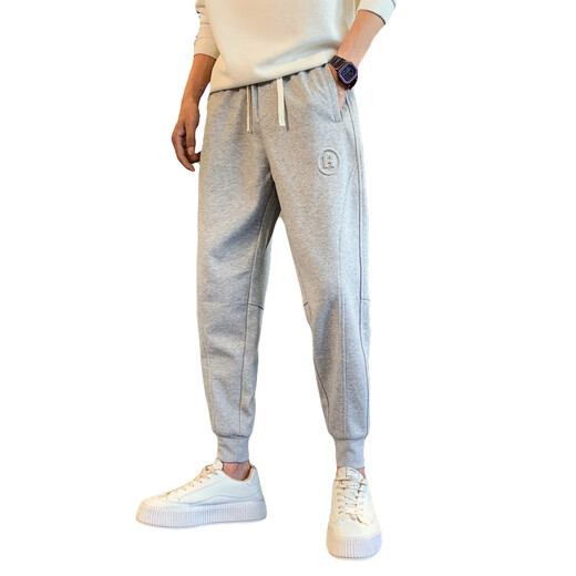 GIOIO summer pants men's sports hoodies loose ties casual pants men's pants Harun thin long pants men's clothing 532 black regular 29 (recommended 105-120 Jin [Jin equals 0.5 kg])
