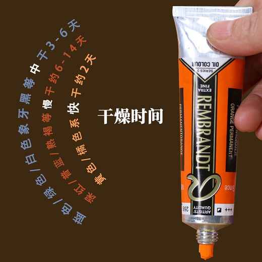 Rembrandt Rembrandt Ölmalerei Pigmente 40 ml Original importiert Ölmalerei Kunstmalerei Pigmente Rembrandt Serie 1 (1) Rembrandt Ölmalerei S1: 702 Holzkohle Schwarz