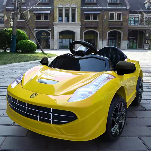 AITONG children's electric car four-wheel single drive remote control car male and female baby charging stroller can sit on a child toy car special price big red + single drive + speed adjustment + swing supports mobile phone remote control + remote control + self-driving