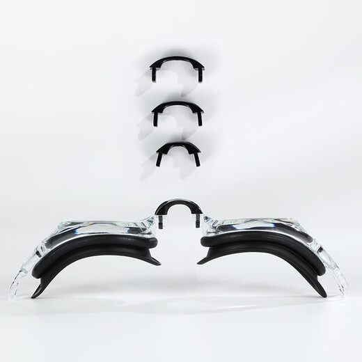 Yingfa (Yingfa) Goggles de natation avec des lunettes de natation anti-buts haute définition et imperméables pour hommes et femmes, lunettes de baignade confortables pour hommes et femmes, lunettes de natation de myopie personnalisées - noir