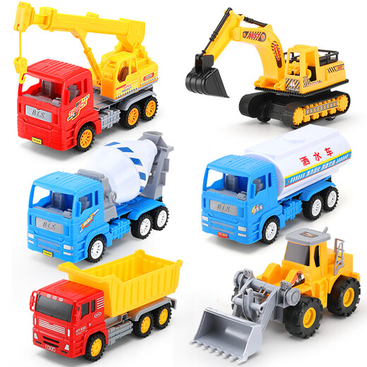 Ingeniería de gran tamaño Toys para niños Jugues para niños Excavador Excavador Sproveler Mezcla Excavadora de grúas Small WJ 9853 Proyecto 3 Instalación Versión de comercio electrónico