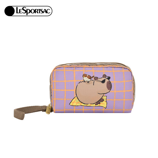 LeSportsac Lebo Poetry Bag Women's Bag New Mini Clutch Small Bag Valentine's Day Gift Capibala Vacation