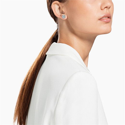 Swarovski (SWAROVSKI) MAGIC earrings, earrings, light luxury accessories for girlfriends, wives, ice-through snowflakes 5627347