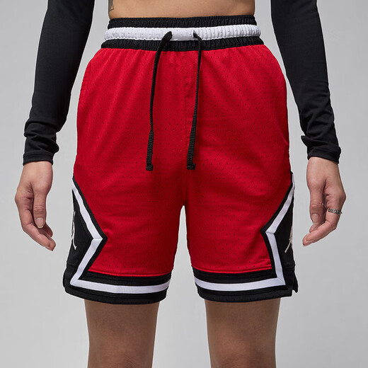 耐克（NIKE）短裤男裤夏季运动裤Jordan篮球训练健身裤子透气休闲五分裤 DX1488-687红色 2XL