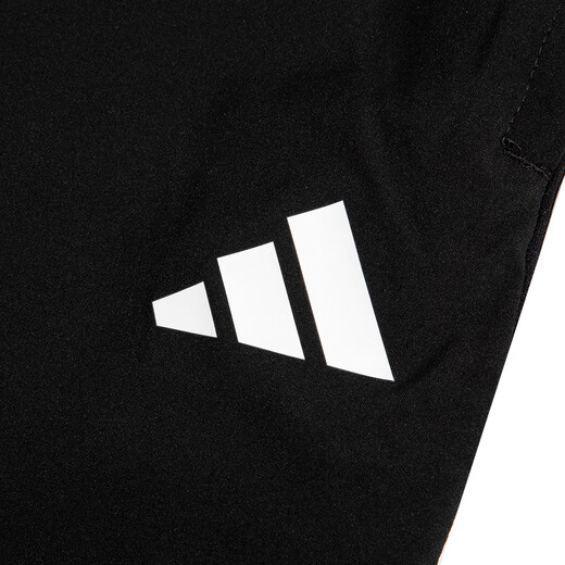 阿迪达斯（adidas）裤子男裤 夏季新款梭织快干运动裤透气休闲黑色束脚裤长裤 IB5012 M