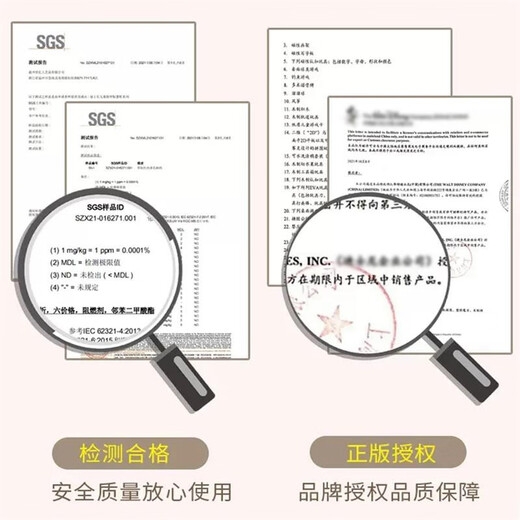 恩贝家族（Anby families）儿童化妆品玩具冰雪奇缘公主化妆盒仿真美妆女孩过家家六一儿童节 【5张不重复】卡通指甲贴 A