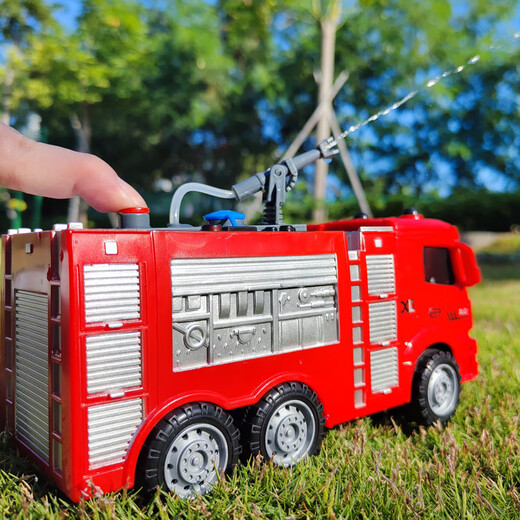 Aibilu Kinder Spielzeugauto Feuerwehrwagen Feuerwehrwagen Polizei für Autoanzug Auto Model Junge Geburtstagsgeschenk