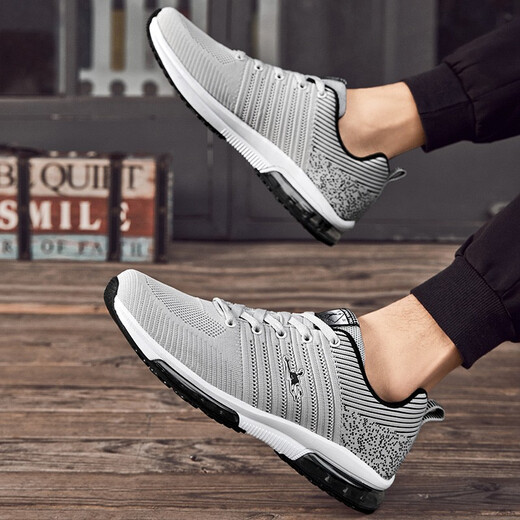 Jordan Gran Herrenschuhe Sommer Plus Größe Herrenschuhe extra große Größe Sports Buzz Schuhe 46 Freizeitschuhe 47 Größe 48 Größe Laufschuhe 49 Größe 50 hellgrau 9906 48
