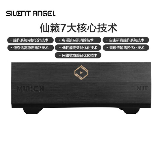 Silent Angel Xianlai M1T V2 pure digital turntable digital broadcast streaming digital HIFI music player HIFI digital music player remote installation guide second generation DDR 4G version