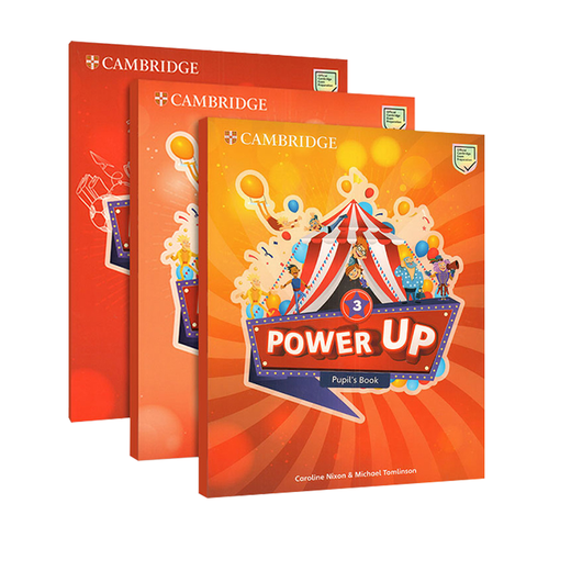 Cambridge Cambridge Inglés Power UP123456 Inglés Audio Escuela Primaria Libro de texto Inglés Yle Cambridge Inglés Examen de Inglés Cambridge Gramática Power UP3 Libro de texto Libro de ejercicios + Manual de padres (con cuenta)