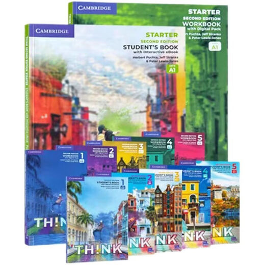 B4 Big-Character Version Nouvelle version Pensez deuxième version Cambridge Children's English Starter 12345 Niveau Dolin Paper non point non point Reading Eye Protection Dolin Paper Textbook 2 manuels B4 Big-Charge Version Niveau 3
