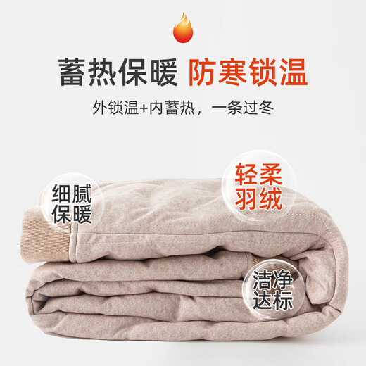 Flying in the Snow Extra Long Down Pants Women's Warm Bottoming Tall Winter Liner Cotton Pants Northeast Zero Cold Warning Pants Extra Long Style (168cm and above) - Pure White Duck Down L 100-110Jin Jin is equal to 0.5 kg