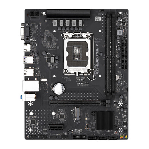 
Mingxuan (MAXSUN) MS-Challenger B760M-F PC gaming motherboard supports CPU 12400/12400F (Intel B760/LGA 1700)