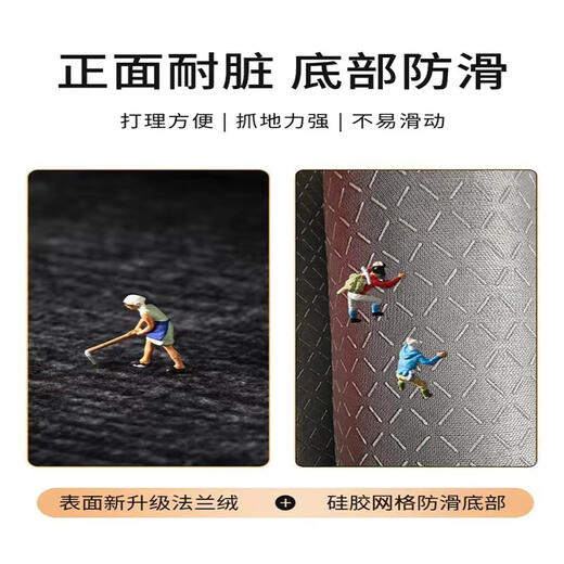 
Entry door floor mat inside floor mat feel, no washing entrance door floor mat 2024 new style feel, entrance door foot, silver pattern - vertical version 15924 50CM*80CM silicone grid strong anti-slip