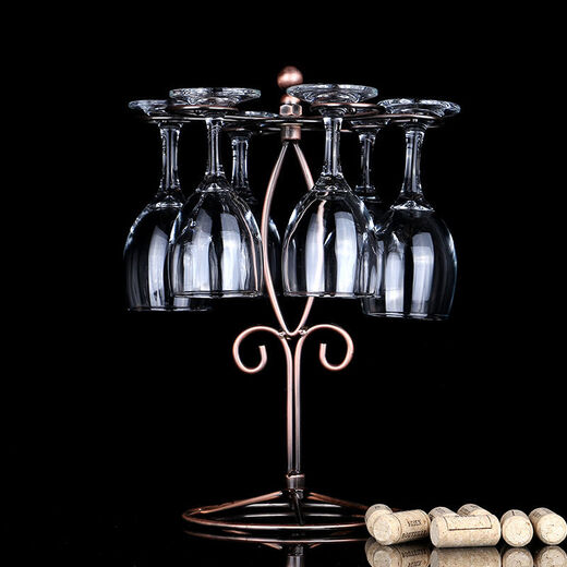 Yongcai thickened glass red wine glass set household goblet wine glass decanter tall white wine glass hotel 120ml (12 pieces) about 2.2 taels