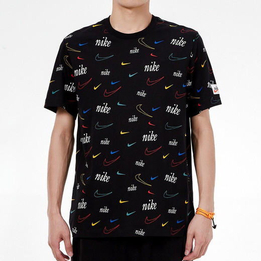 耐克（NIKE） 男装秋季新款运动服跑步训练健身透气休闲圆领短袖T恤DJ1370-100 DJ1392-010 S