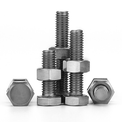 XMSJM12 Hexagonal Titanium Screw Nut Set TA2 Pure Titanium Bolt*20/25/30/35/40/45/50-150 M12130 with 1 female