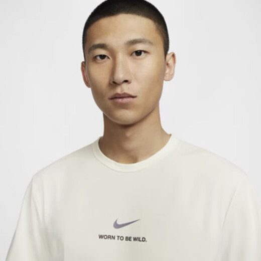 耐克（NIKE）  2024夏男舒适透气运动短袖T恤运动服 HF6169-133 M