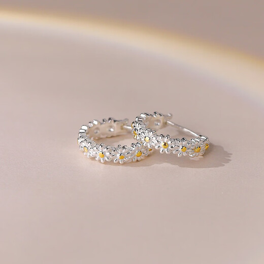 Dijing Boucles d'oreilles en argent en argent pour femmes