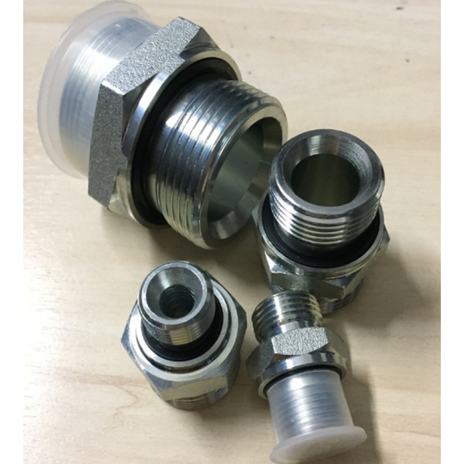 Hydraulic wire-to-wire connection Yonghua Eton metric to imperial transformer transition ED rubber pad high pressure connector 1CB1202WDM12182 pieces