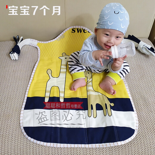 
Kairuis Yunnan Guizhou Sichuan national traditional baby strap old-fashioned back bag back child baby back fan [large four-season model] bell bear [0-2 years old