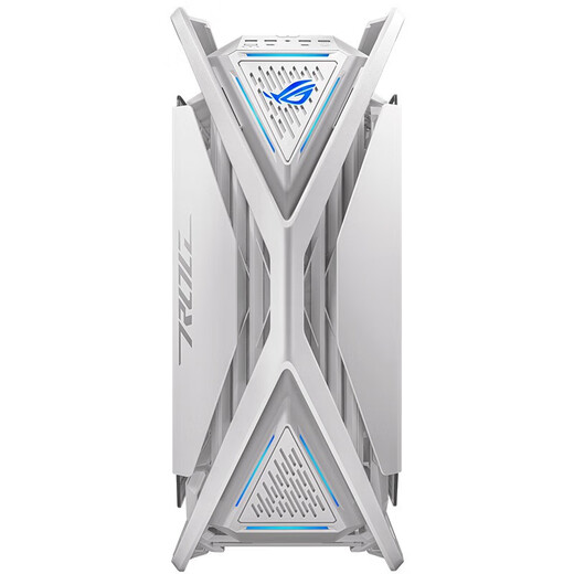 华硕（ASUS）ROG HYPERION 创世神机箱 铝合金X骨架/全塔机箱/支持EATX主板/双420水冷/GR701 GR701 创世神机箱 双C口 白色