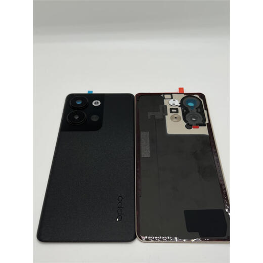 LZQLY is suitable for OPPOReno9 original back cover Reno9pro mobile phone rear screen 9Pro+ battery cover mid-frame headphone accessories Reno9-tomorrow gold back cover