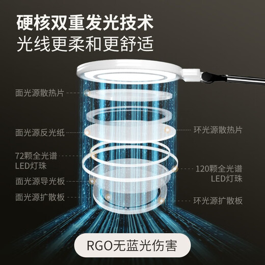 孩视宝全光谱落地灯客厅床头卧室沙发阅读护眼灯学习台灯钢琴灯FH701A-D
