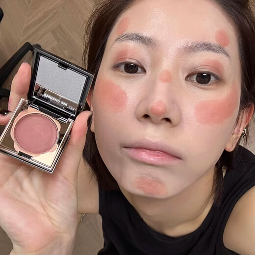 Rote Kammer acht Mädchen Ein Teller Full RC Multi-Use-Creme Redchamber Lippenstift Blushadow Cream [Zimt-Pfirsich-Tee] #le Kui