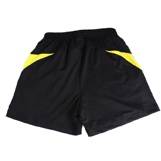 川崎（KAWASAKI）羽毛球服男女中性款休闲运动短裤子运动裤透气排汗黑色YMB-181 L