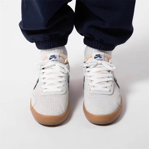 Nike (NIKE) Killshot 2 co-branded new raw rubber beef tendon sole non-slip men's low top retro casual sports shoes CD5010-102 white and blue 40 (250mm)