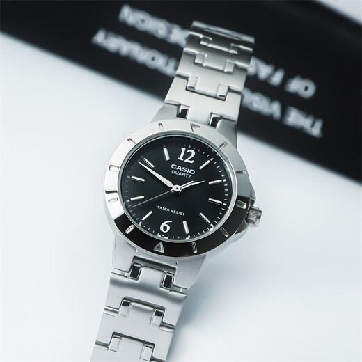 卡西欧（CASIO）复古简约休闲百搭防水指针都市学生女表LTP-1177A-1A 3A 石英表 LTP-1391D-7A