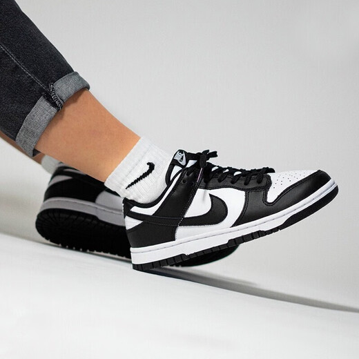 nike 耐克（NIKE）男鞋 黑白熊猫 DUNK SB LOW 2024秋季男子低帮板鞋 DD1391-100/黑白熊猫 39