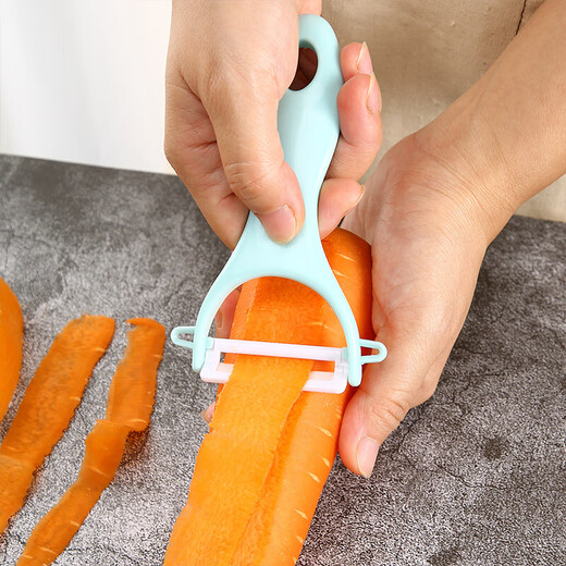 美厨（maxcook）陶瓷刀水果刀削皮刀套装 削皮器瓜刨刀具厨房工具两件套 MCD032