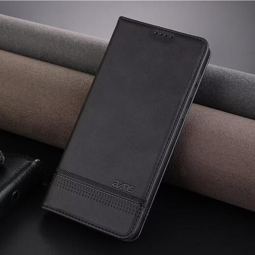 雅尊仕（AZNS） 华为Mate60手机壳翻盖式可插卡复古Mate60Pro防摔保护套软壳商务男女 复古棕 Mate60