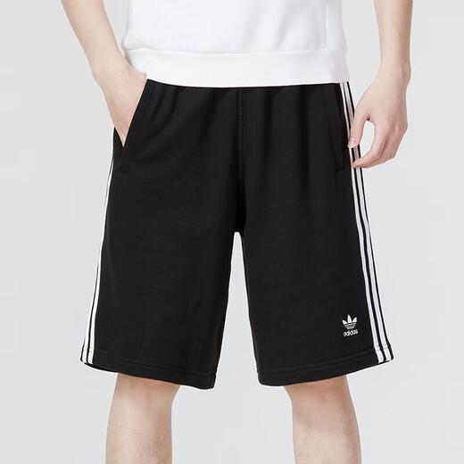 Adidas (adidas) Clover Shorts Men's Pants Summer New Sport Pants Breathable Casual Pants Crop Pants GN3524 XS GN3523 Black XS