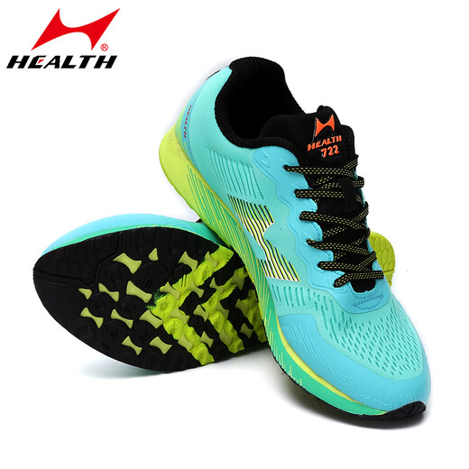 
Haiers high school entrance examination sports shoes for men and women, 1000 meters standing long jump shoes for sports training jump rope running shoes 722 water cyan [standard size] 39